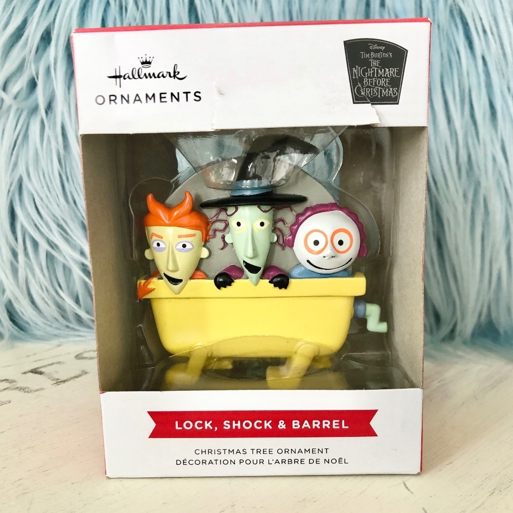 Hallmark, Disney, Nightmare‎ Before Christmas, Lock Shock and Barrel, Ornament